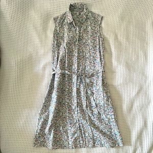 liberty Of London* Uniqlo Floral Sleeveless Dress